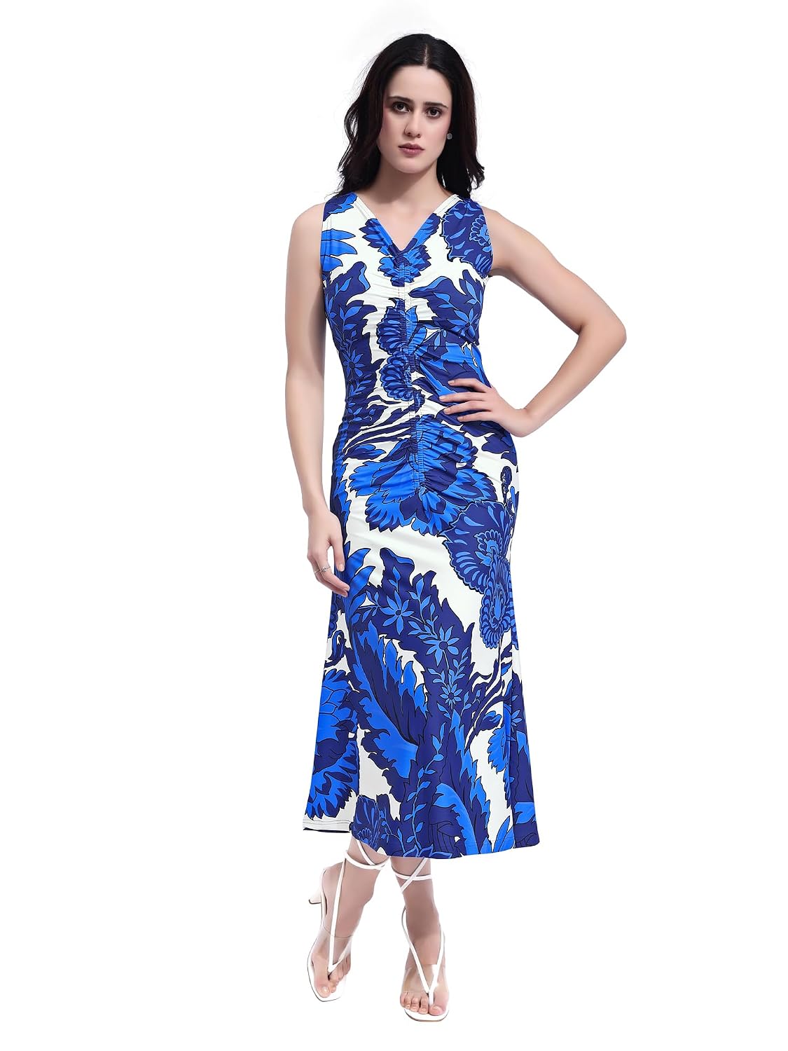 PURVAJA Women’s A-Line Maxi Dress