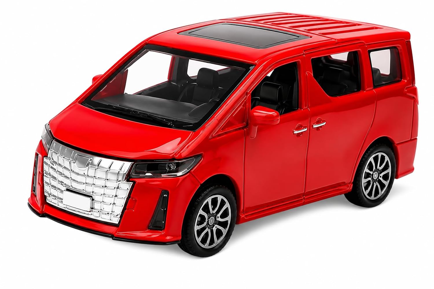 Amisha Gift Gallery Car Toy for Kids Queens 70 Toy Model Fiat Openable Doors & Pull Back Action (Fortuner)