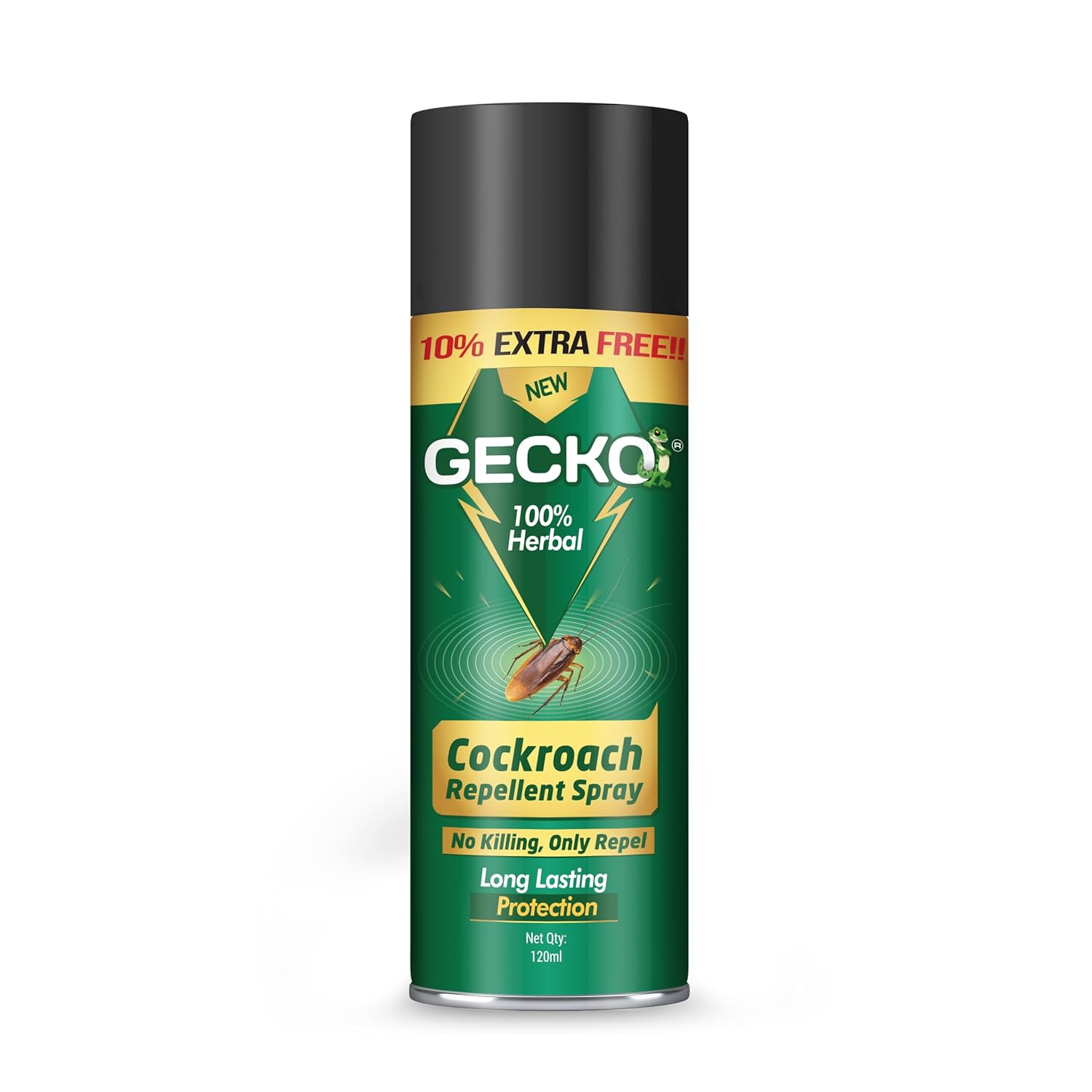 Cockroach Repellent Spray | Herbal & Biodegradable Formula | Safe for Humans & Pets | Non-Toxic Protection for Home, Kitchen & Office | Refreshing Aroma | 120ml | FORMULATION 30X