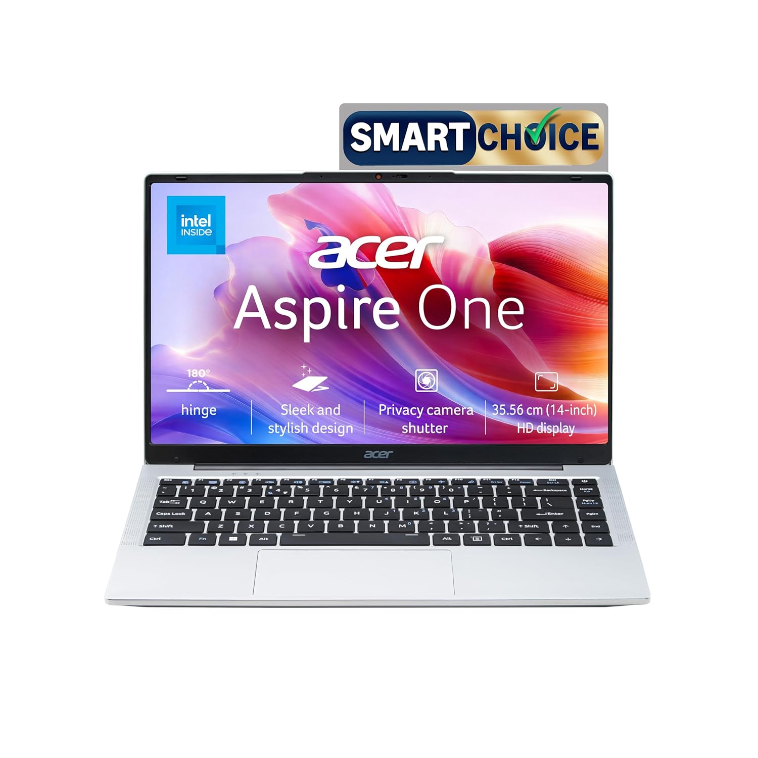 Acer Smartchoice Aspire One, Intel Core Celeron N450...