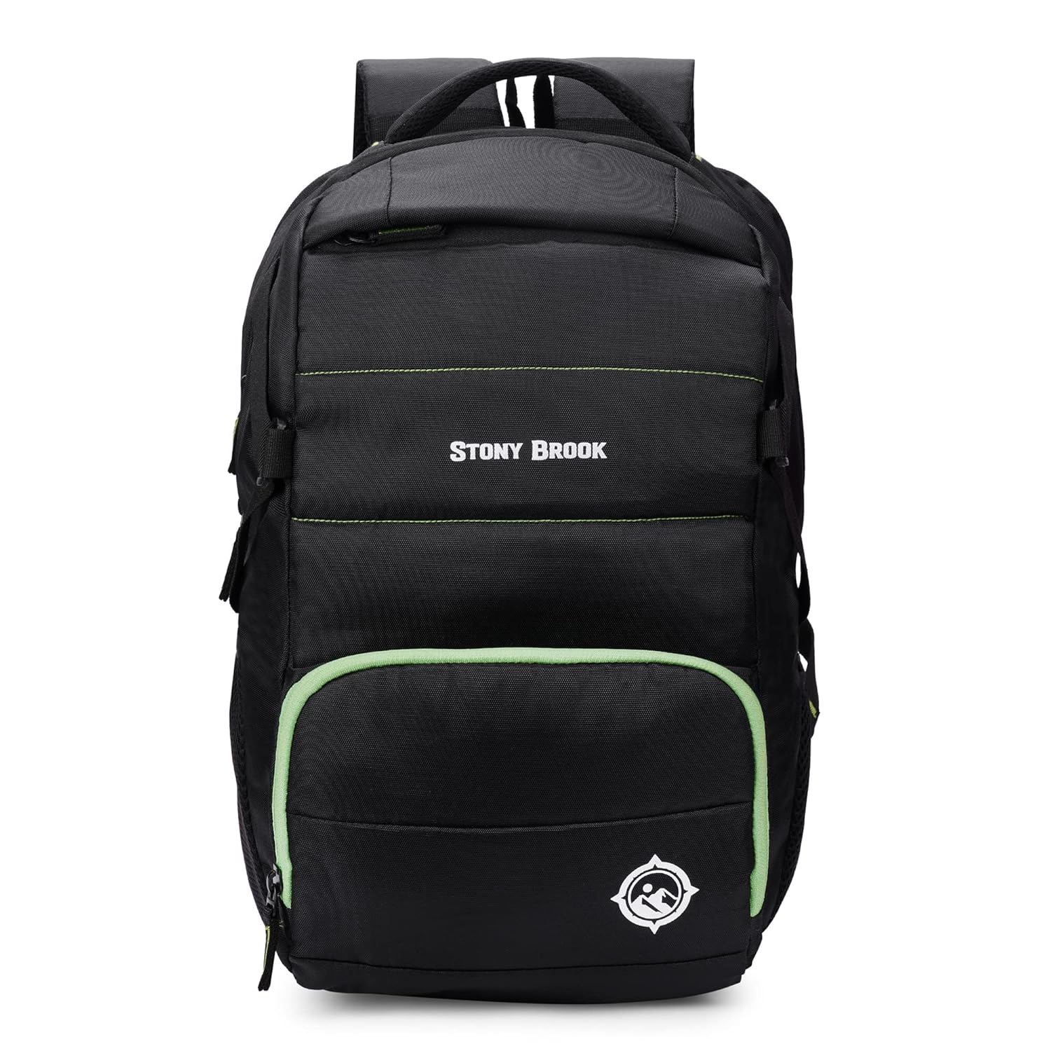 Stony Brook by Nasher Miles Aurora Laptop Backpack 40 L (Black-Green)