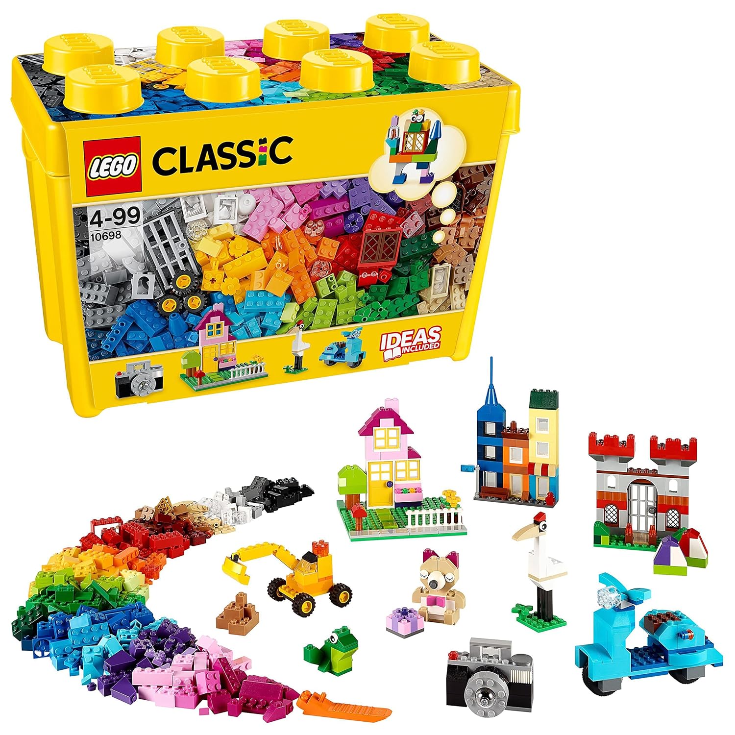 LEGO Classic Large Creative Brick Box 10698 Building Blocks Toys