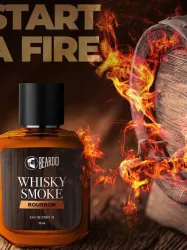 BEARDO Men Whisky Smoke Bourbon Long Lasting Eau De Parfum - 50 ml
