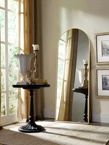 ARTMENT Vista Frame Floor Mirror Gold Arched (155 X 45 CM) Decora...more