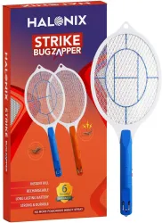 HALONIX STRIKE BUG ZAPPER Blue Electric Insect Killer Indoor, Outdoor (Bat)