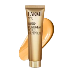Lakmé 9 to 5 Weightless Mousse Foundation (02 Beige Vanilla, 25 g)