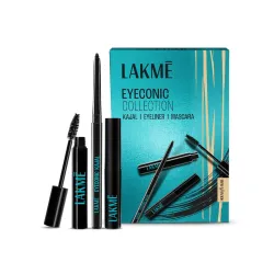 Lakme Eyeconic Regime Kit- Kajal Mascara Eyeliner 13.35 ml