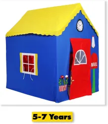 Mintorsi Jumbo Size my house play Tent House For Kids (Blue)