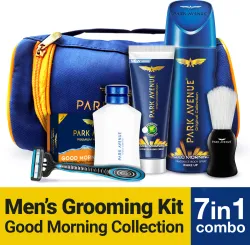 PARK AVENUE Good Morning | Grooming Kit for Men| (7 Items in the set)