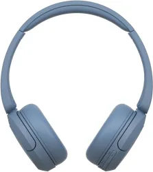 SONY WH-CH520 with 50 Hrs Playtime, DSEE Upscale, Multipoint Connection/Dual Pairing Bluetooth (Blue, On the Ear)