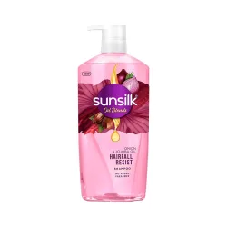 Sunsilk Onion & Jojoba Oil Hairfall Resist Oil Blends Shampoo | with No Added Parabens | (700 ml)