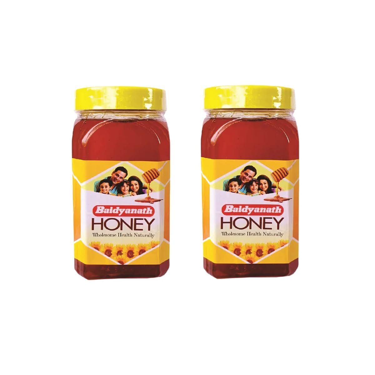 Baidyanath Asli Ayurved Honey 500G (Pack of 2) | Natural Immunity Booster, Pure & Wholesome - Weight Loss Support, Radiant Skin, Cough & Cold Defense | No Added Sugar
