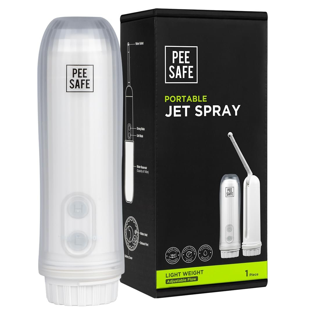 Pee Safe Portable Jet Spray IPX6 Water Resistant | Adjustable Nozzle