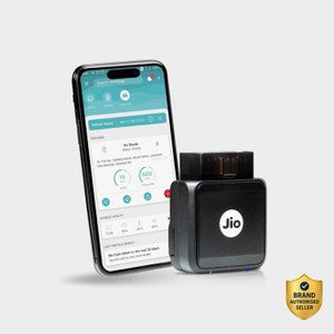 JioMotive OBD 4G GPS Tracker & Wi-fi Router, Plug n Play, 1 Year Free App GPS Device (Black)
