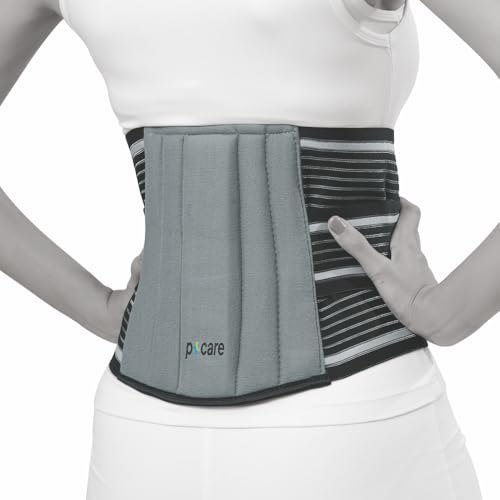 Lumbar Support Waist belt | Back Pain Relief | LS Belt | Spine Support Belt | Double Strapping |