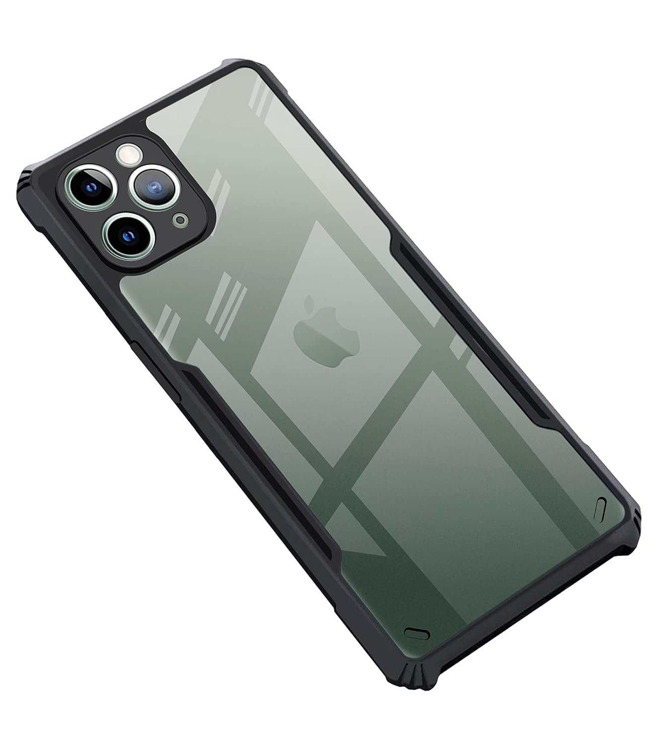 Amazon Brand - Solimo Mobile Cover for Apple iPhone 11 Pro (Polycarbonate_Matte Black)