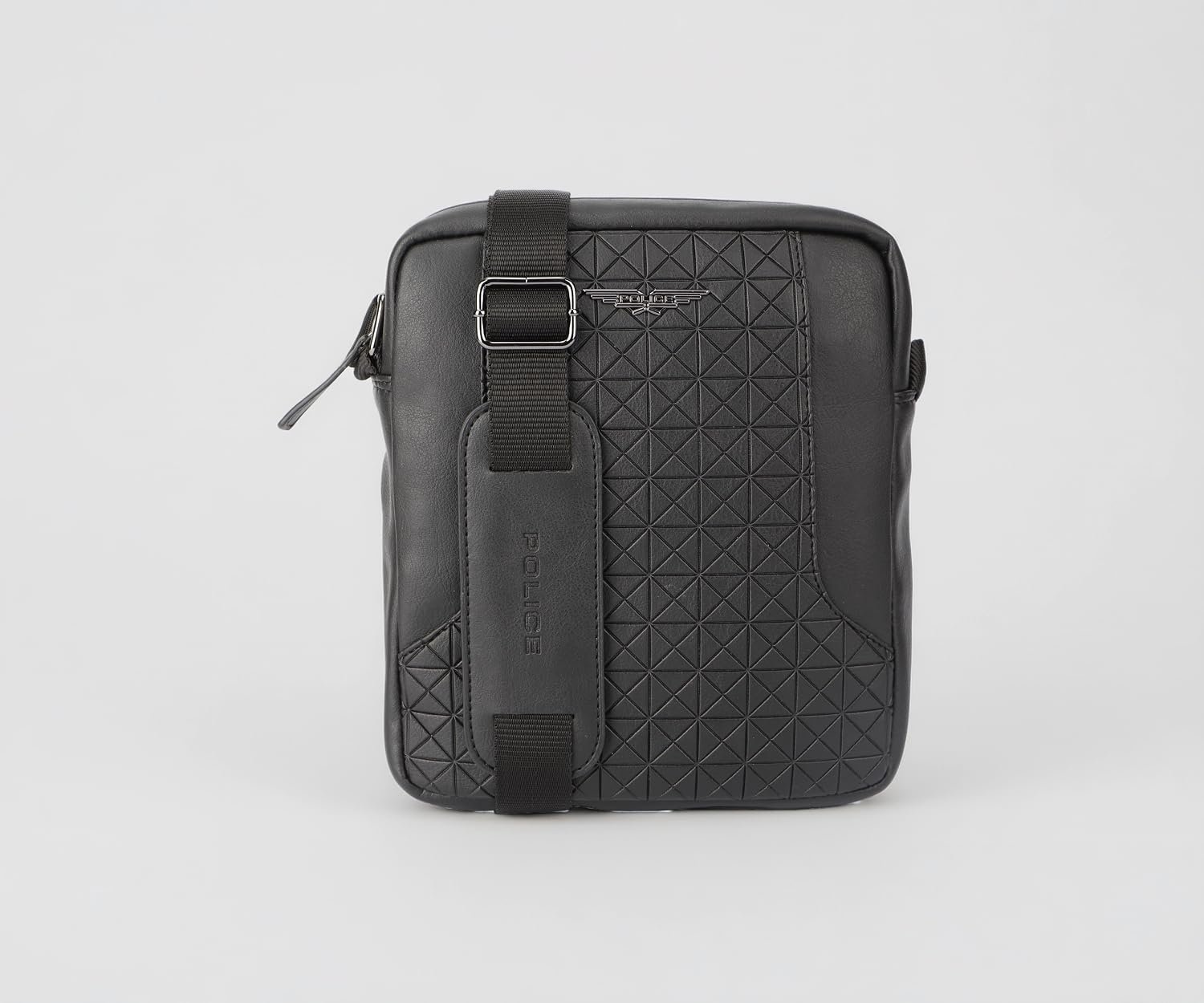 Police Macreth Medium Crossbody Bag - Black