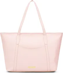 Caprese Jimny Horizontal Lp Compatible Te Lg Ppk Bag for Women Shoulder Bag (Pink, 14.3115 L)