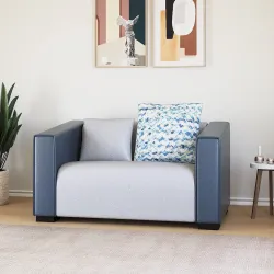 @home By Nilkamal Corbin 2 Seater Sofa (Grey)