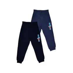 Lux Cozi Boy's Regular Fit Joggers Track Pant| Cotton Lowers and Pajama for Boys | Pack of 2