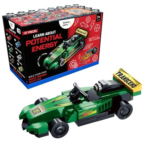 Track Pioneer | F1 Pull Back | STEM Learning: Learn About Potential Energy | Educational Toy for Kids 7+