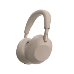 Sony WH-1000XM6 Smartchoice Best Wireless Noise Canceling Bluetooth Headphones, AI Noise Reduction for Calls, HD NC Processor QN3, 12 Microphones, Adaptive NC Optimizer, Studio-Quality- Sand Stone