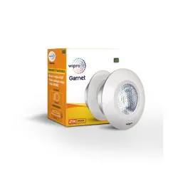 wipro Abs Garnet 2W LED Integrated Spotlight | Warm White (2700K) | Compact Design for Cabinets & Wardrobes | Pack of 1